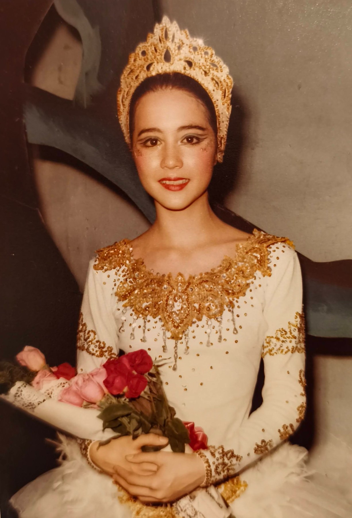 Lisa in ballet costume