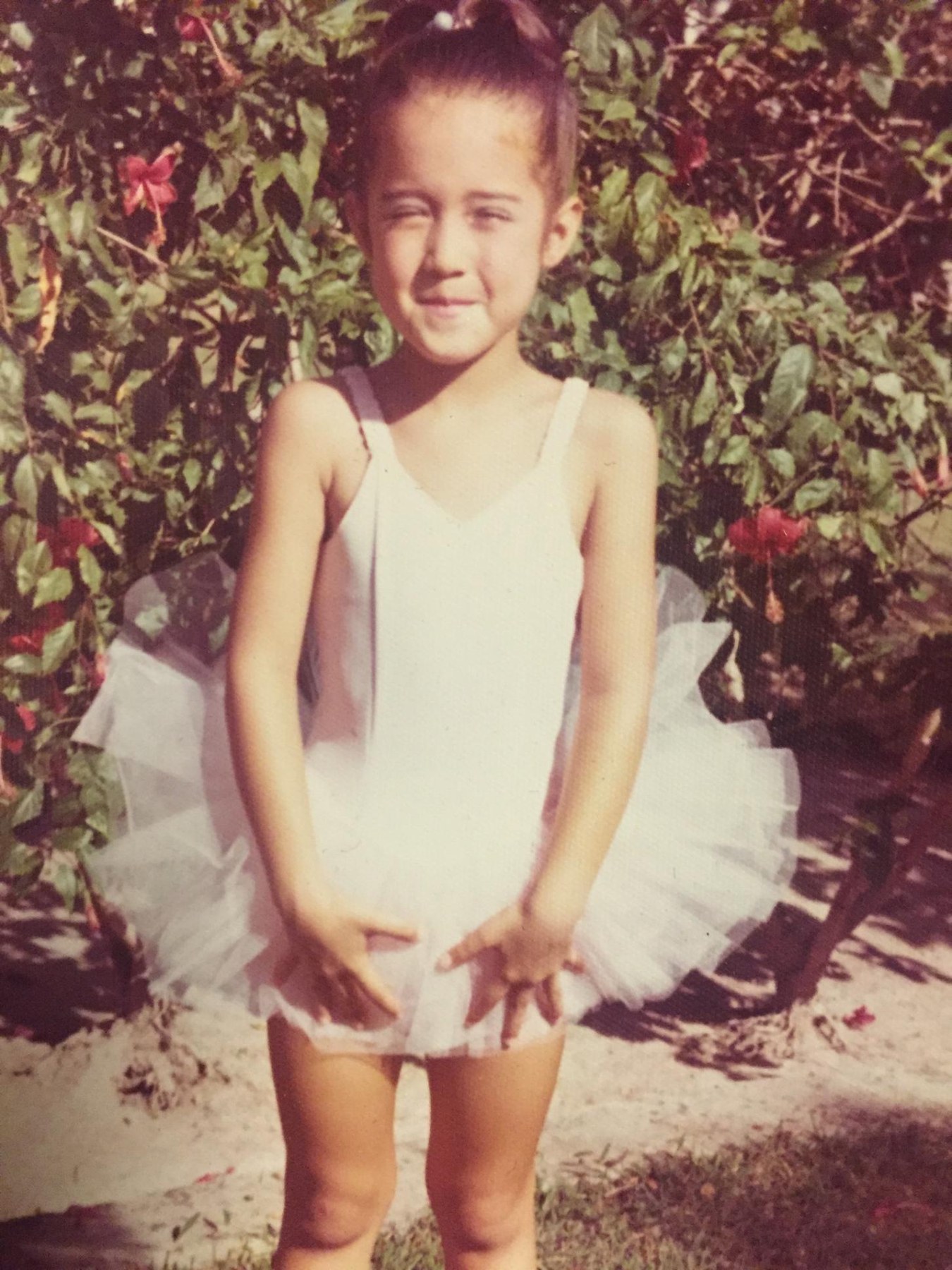 Lisa as a young ballet dancer