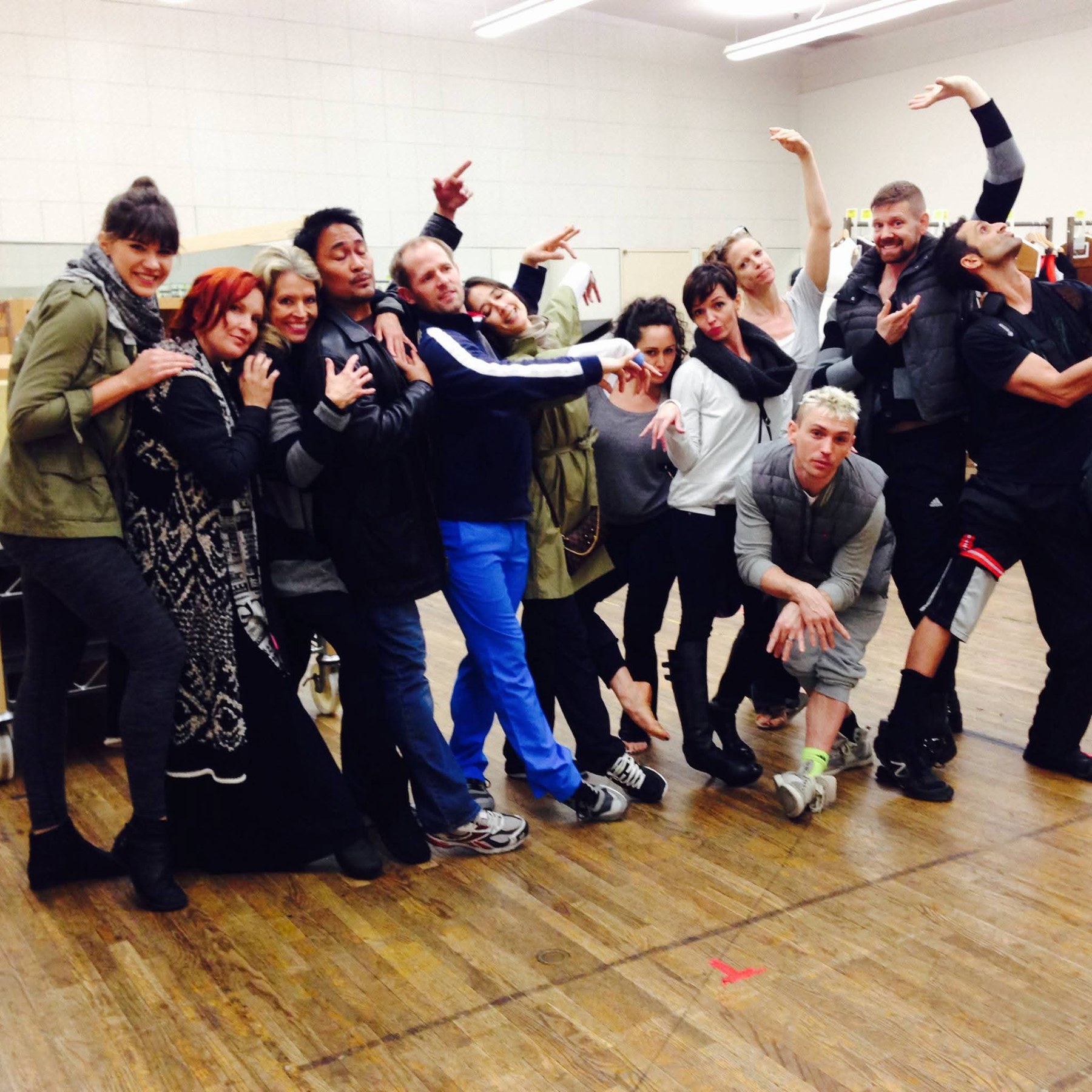 Dance rehearsal