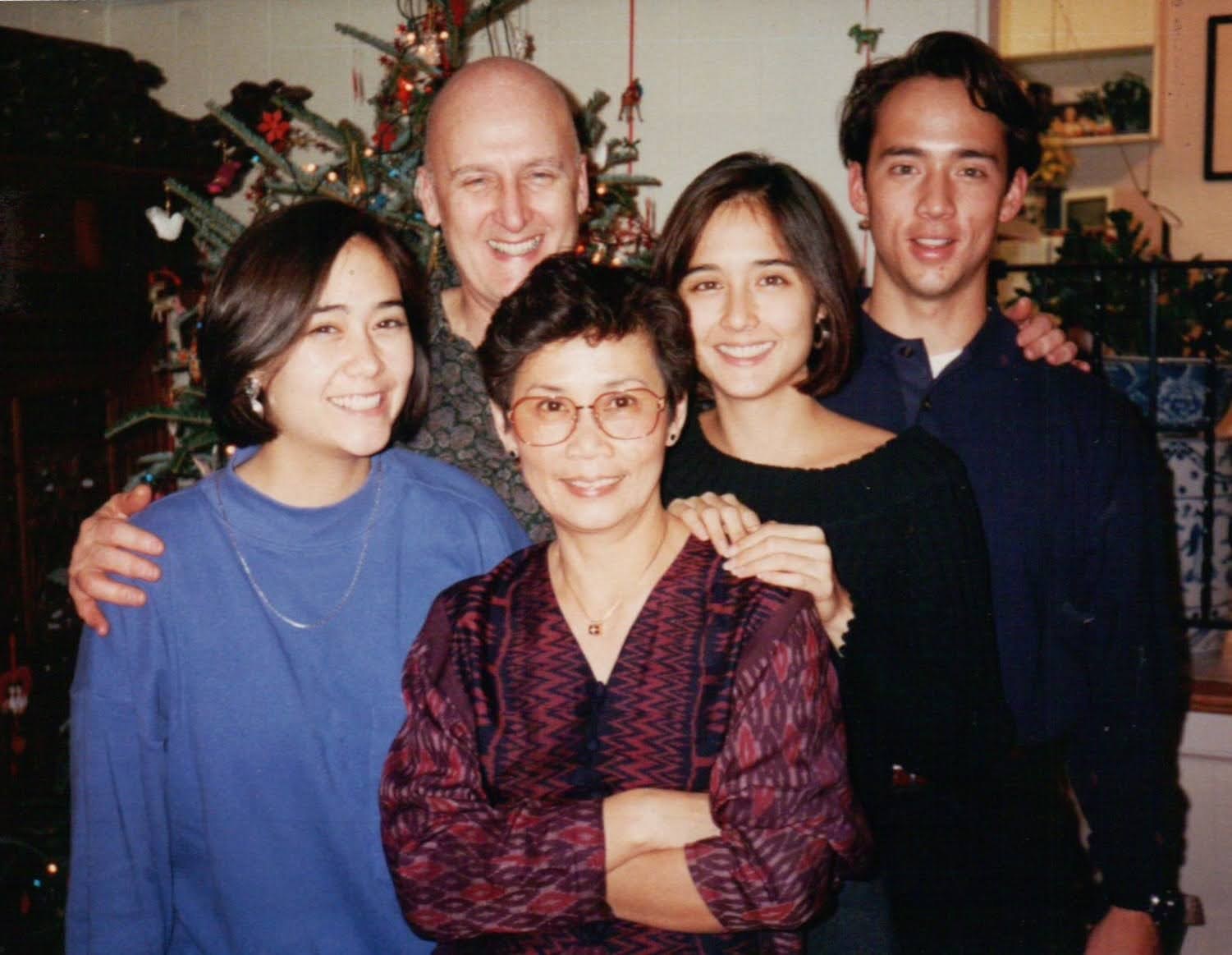 A family Christmas gathering