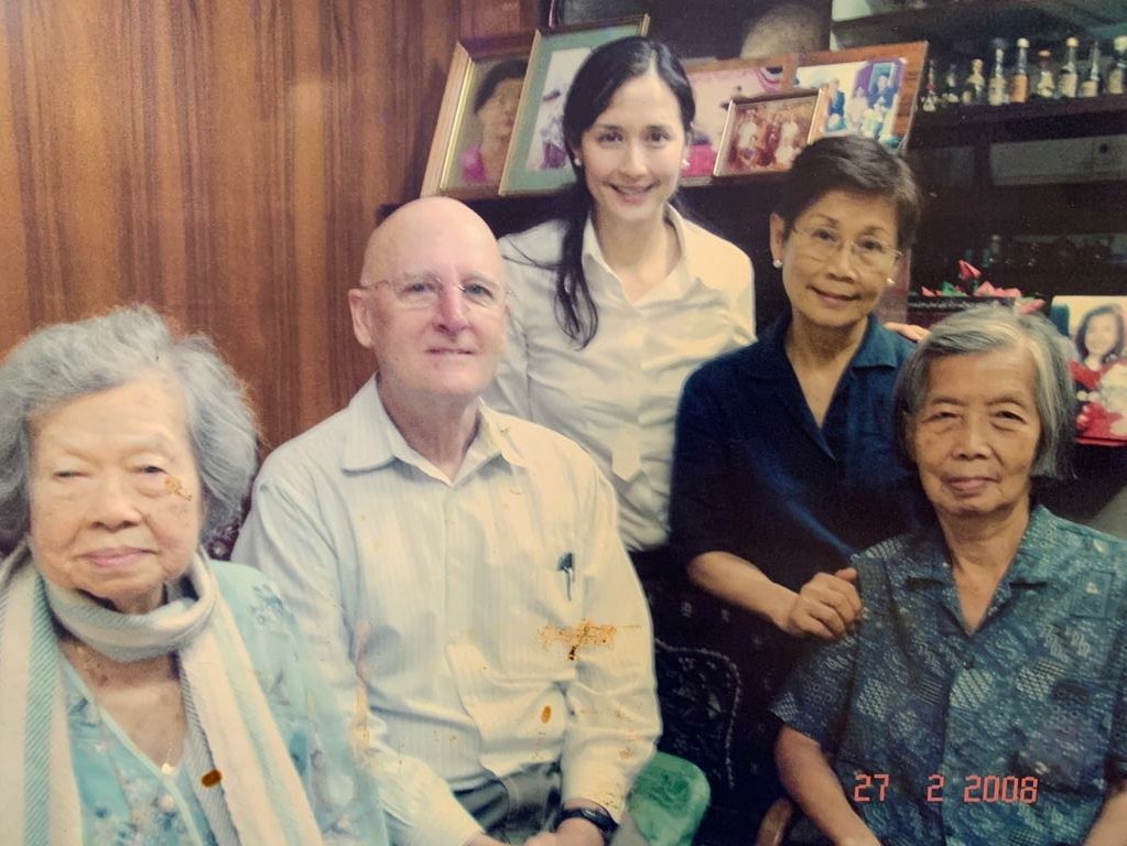 A multigenerational family photograph