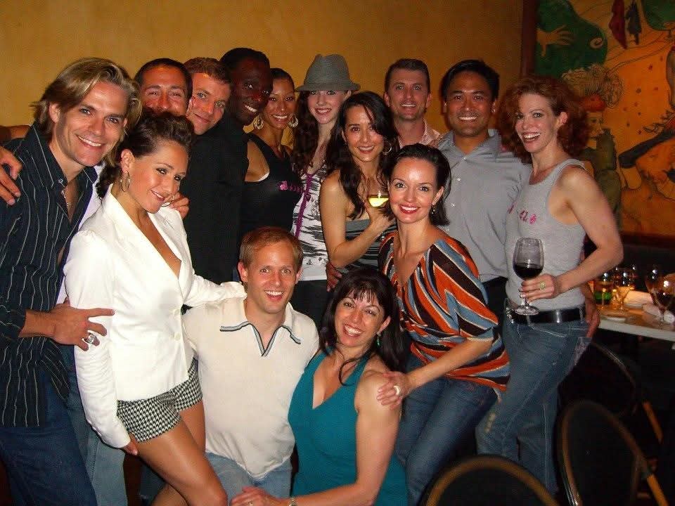 Friends gathered together