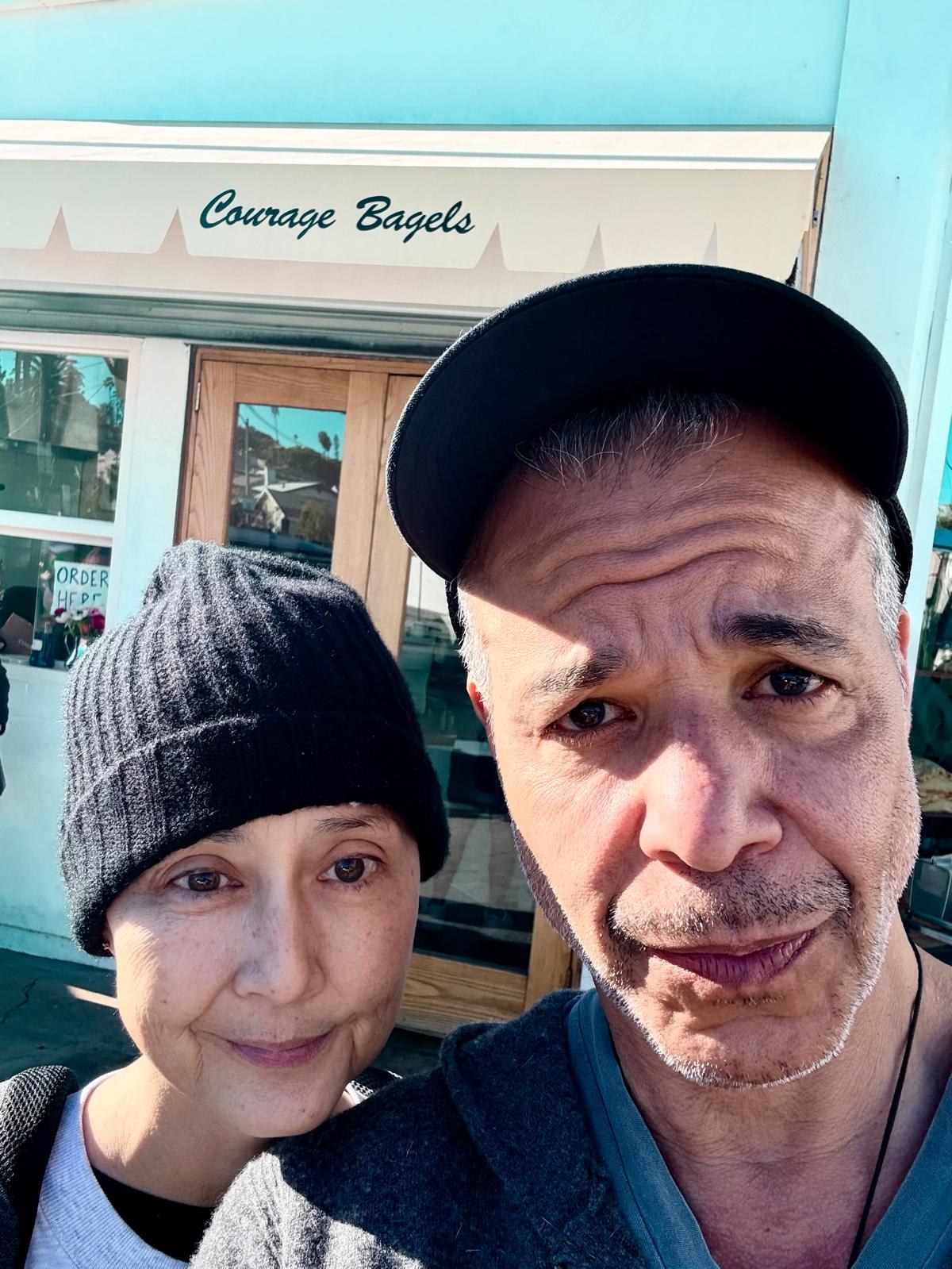 Lisa and Dan out together