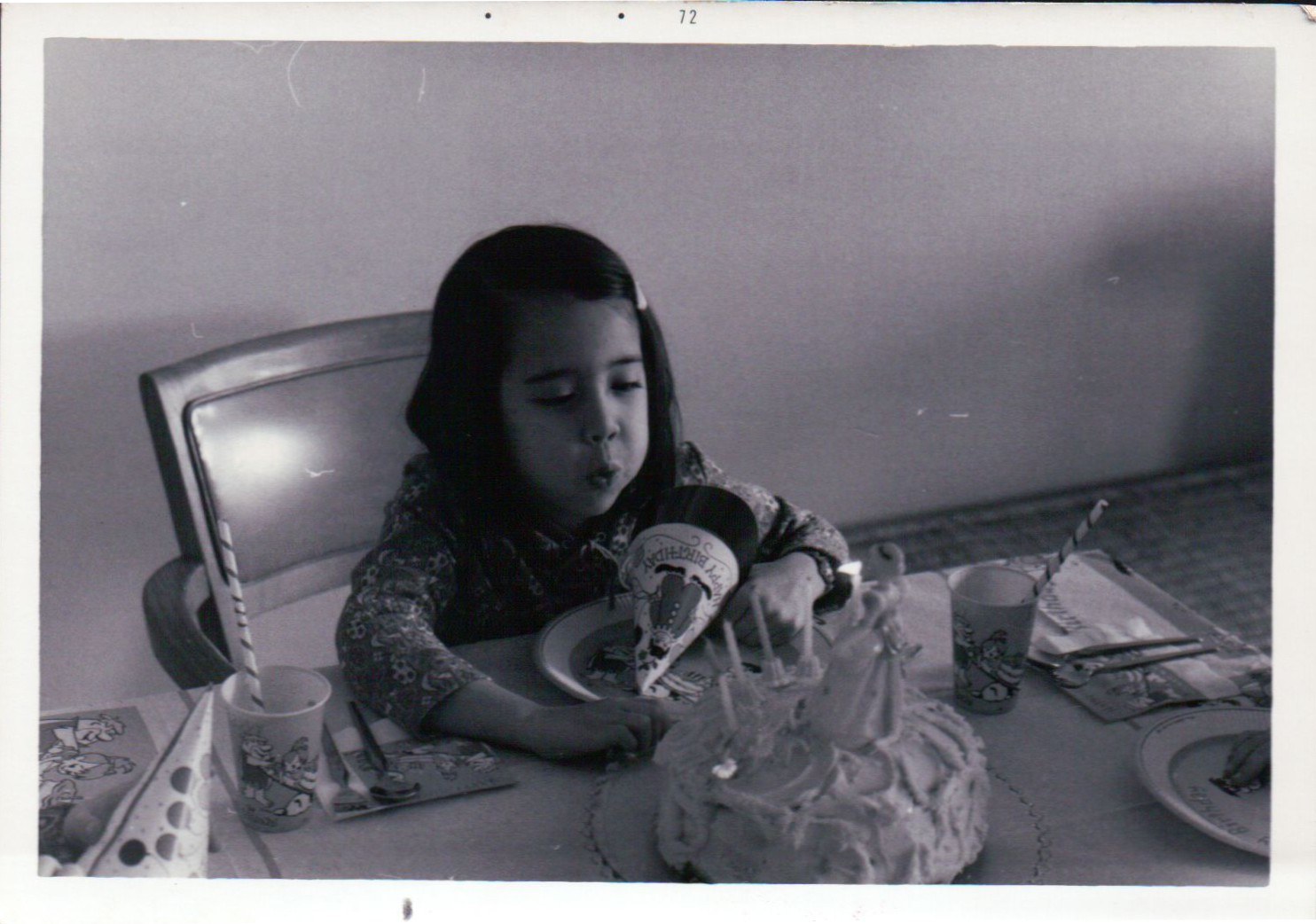 Lisa as a young woman