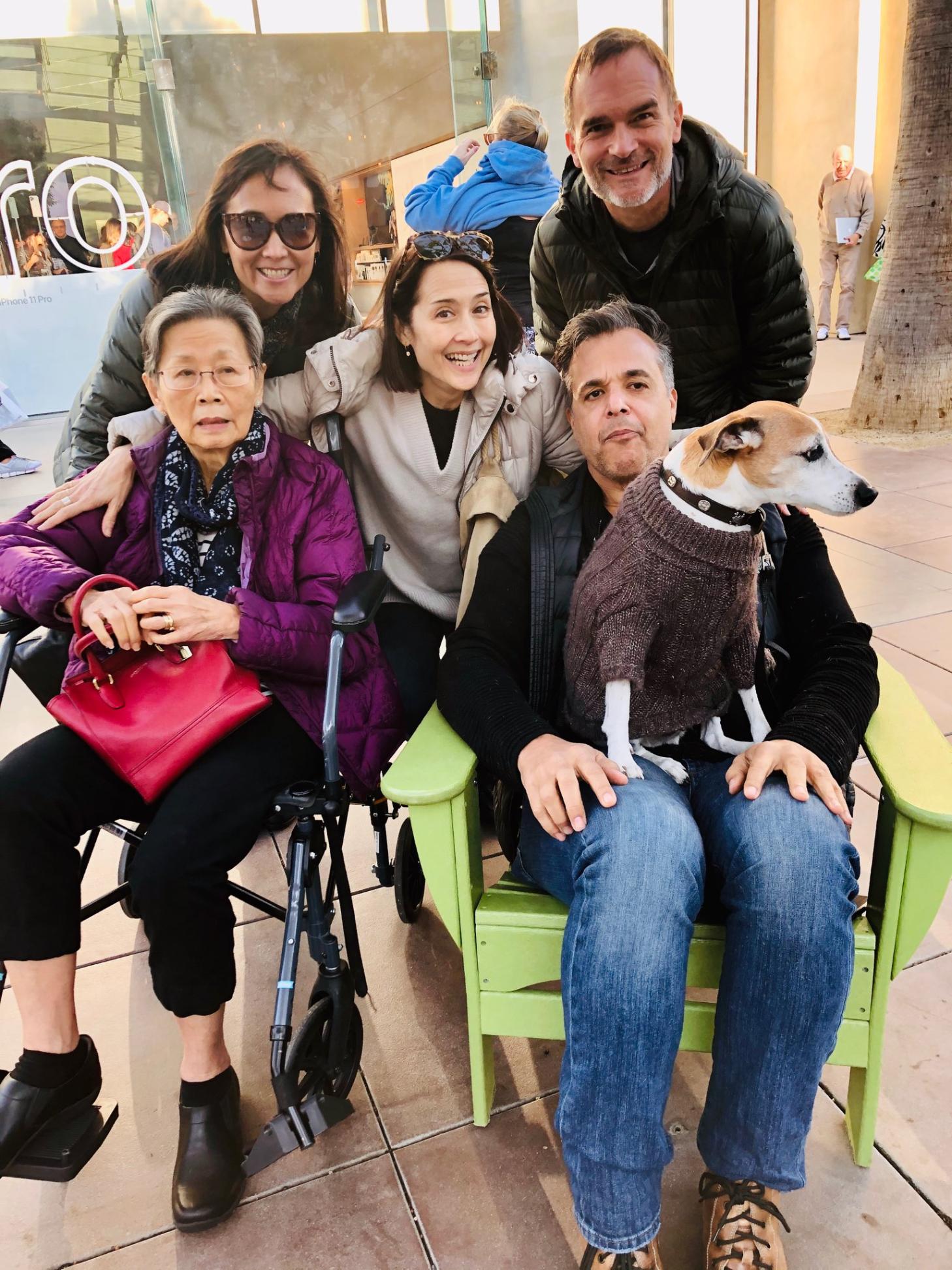 Family gathered together