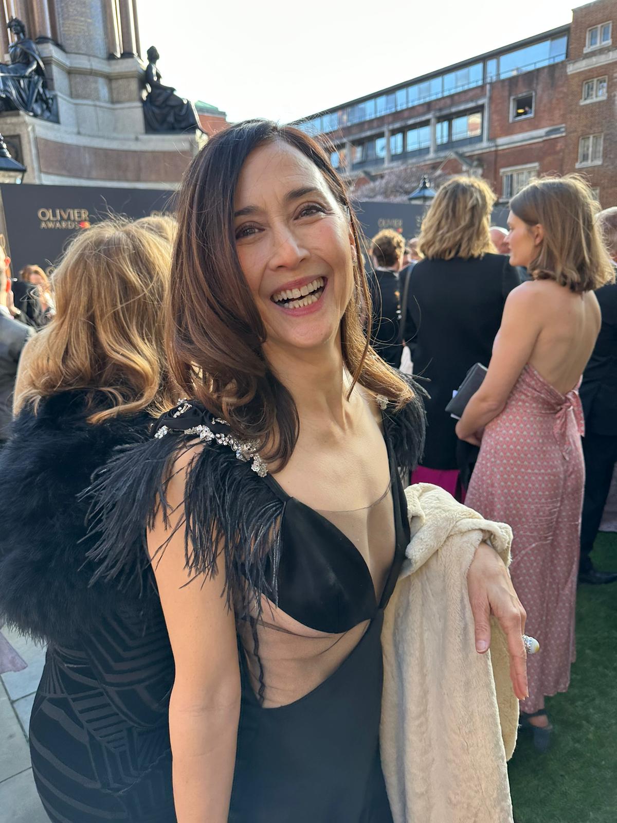 Lisa at the Olivier Awards